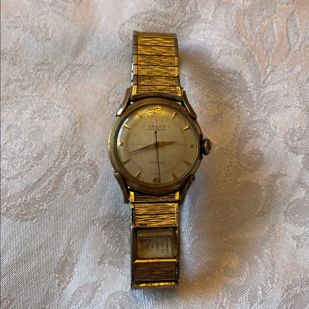 Vintage 1950’s Gruen Precision Autowind automatic watch. - Picture 2 of 7
